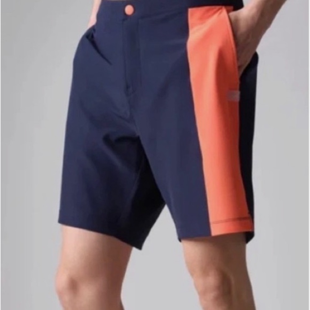 Rhône Navy and Orange Board Shorts size XXL